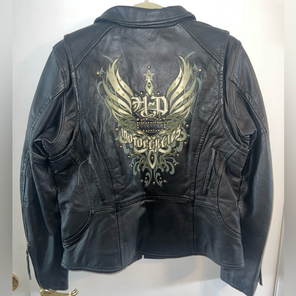 Women’s Leather Harley Davidson Jacket